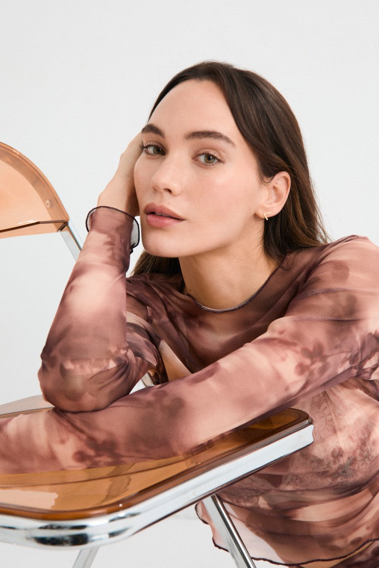 Mistica Longsleeve in Pink