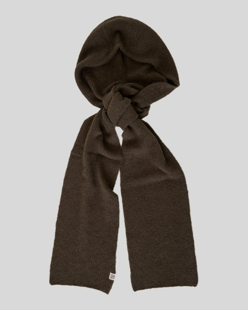 Bondie Hope Hood Scarf in Forest Night