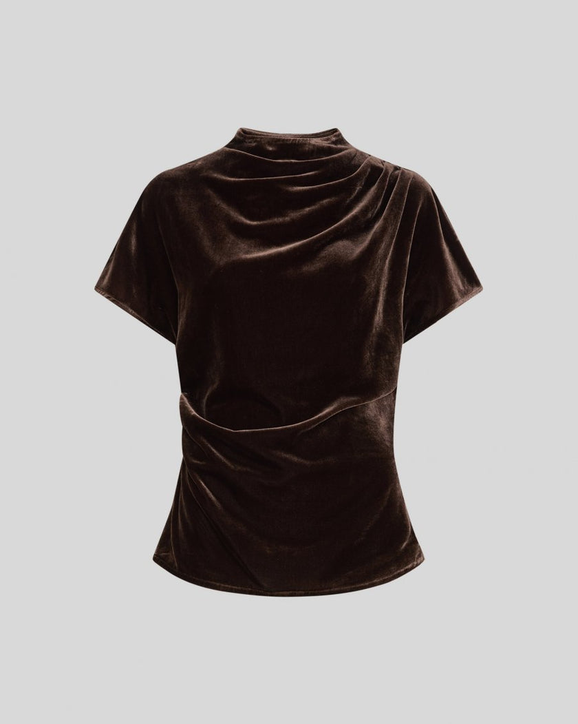 Eila 2/4 Top in Molé
