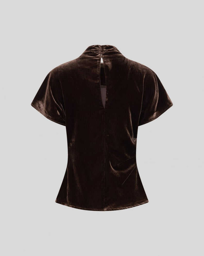 Eila 2/4 Top in Molé