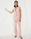Franciska Waistcoat in Lotus Melange