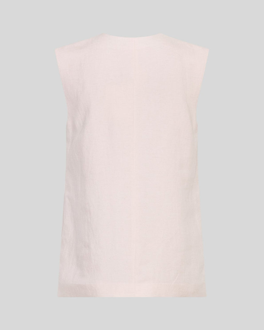 Franciska Waistcoat in Lotus Melange