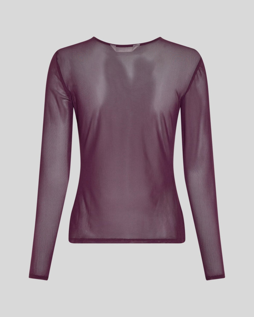 Janie Illenora Top in Potent Purple