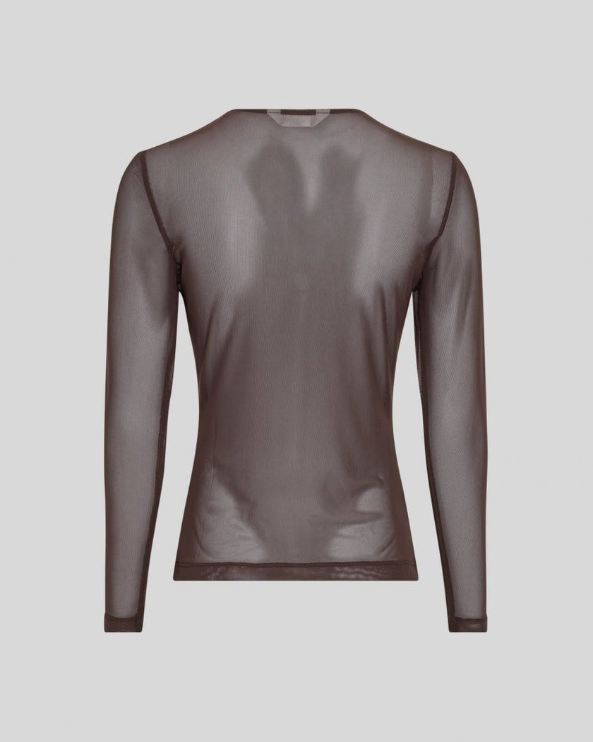 Janie Illenora Top in Hot Fudge