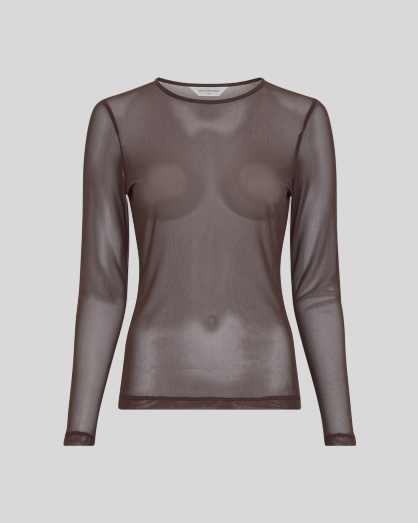 Janie Illenora Top in Hot Fudge