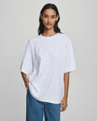 Kinsey Melea Tee in Bright White