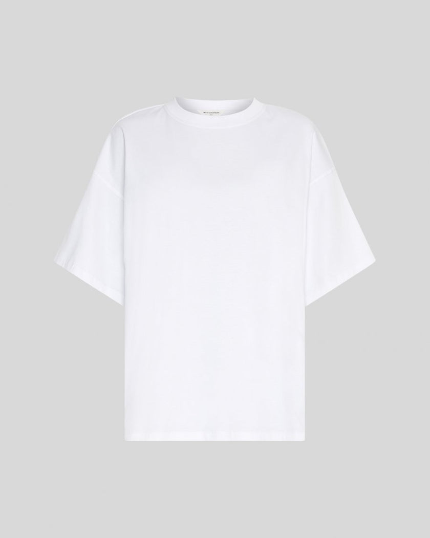 Kinsey Melea Tee in Bright White