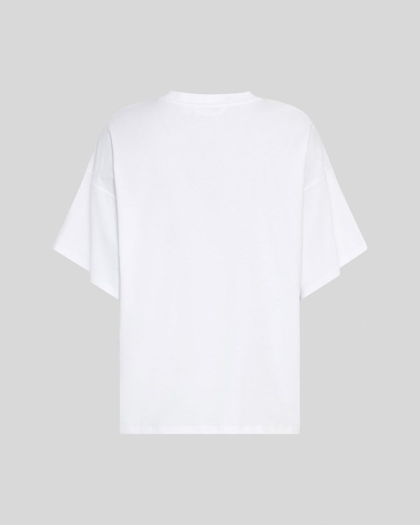 Kinsey Melea Tee in Bright White