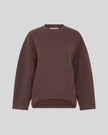 Marletta Sweatshirt in Hot Fudge