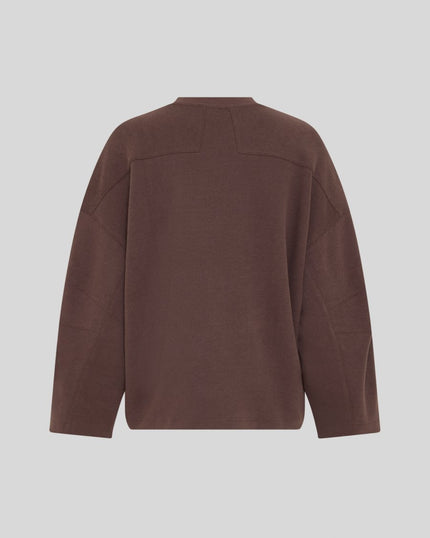 Marletta Sweatshirt in Hot Fudge