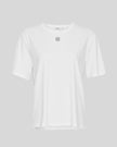Melea Icon Tee in White/Black