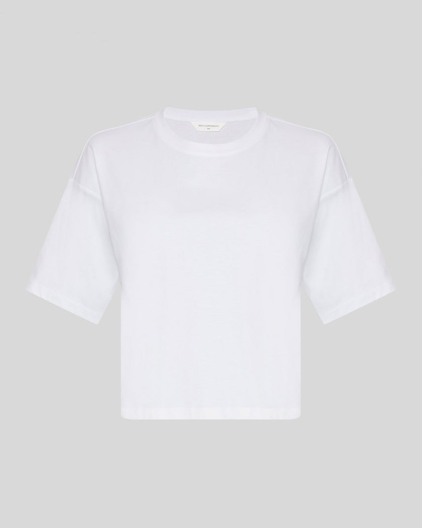 Moa Melea Tee in Bright White