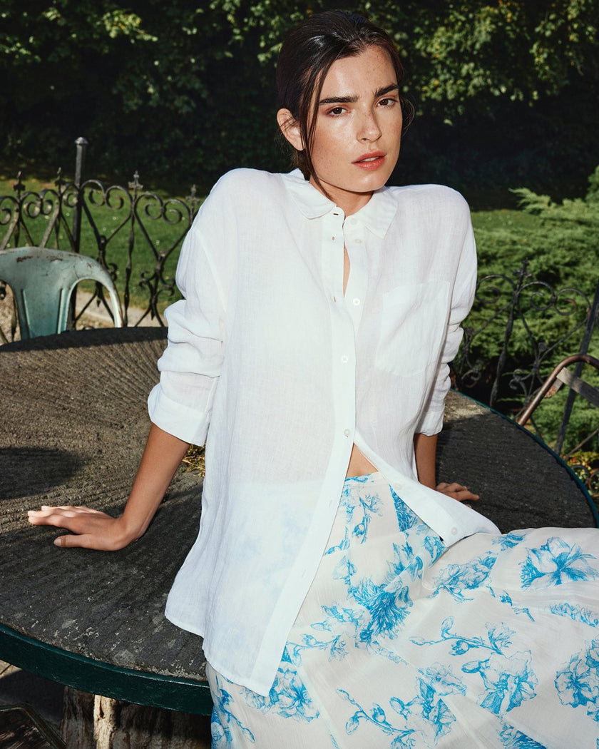 Pearlina Shirt in Bright White