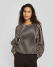 Sofia Sweatshirt in Molé/Oatmeal