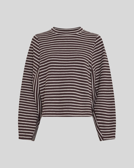 Sofia Sweatshirt in Molé/Oatmeal