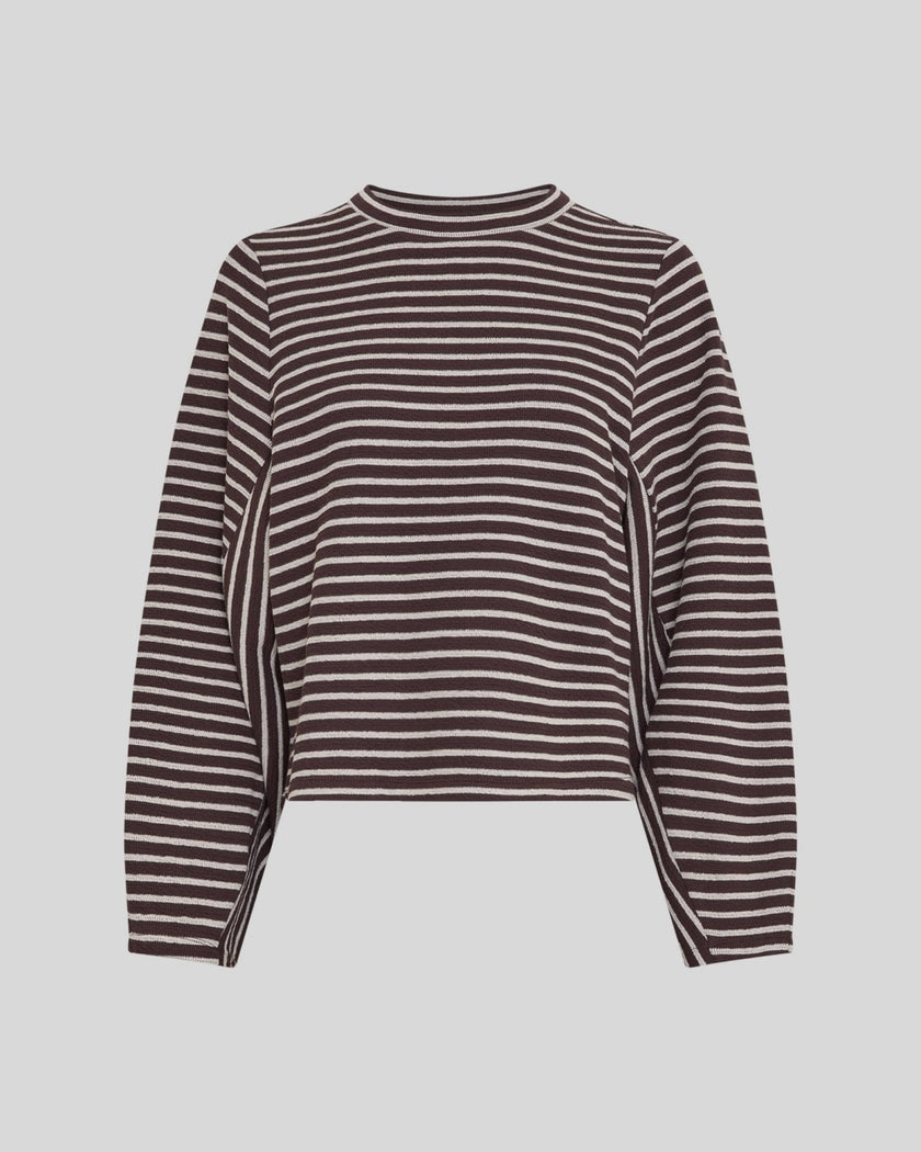 Sofia Sweatshirt in Molé/Oatmeal