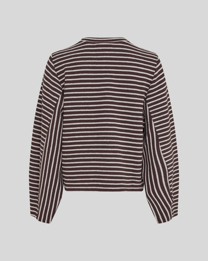 Sofia Sweatshirt in Molé/Oatmeal