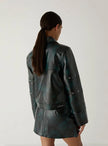 Elodie Dark Green Short Skirt