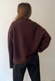 Olol O-Neck Knit in Brown