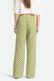 Lola lounge Pants in Green Checkerboard