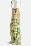 Lola lounge Pants in Green Checkerboard