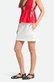 Carefree Lounge Skirt in Off White
