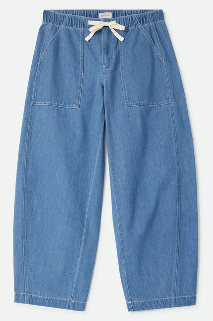 Utility Everyday Barrel Pant in Ltstw