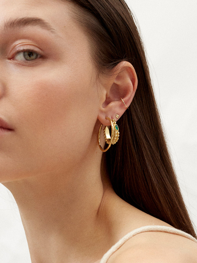 The Classics Hoop Earrings S (SINGLE)