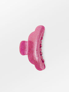 Glitter Katla Hair Claw in Pink